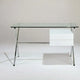 Knoll Albini Desk in Oak White Lacquer — studio