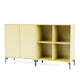 Montana Selection Pair Sideboard in Camomile with parsley legs — packshot