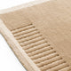 Audo Duomo Rug in Limestone Beige — packshot, detail