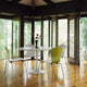 Knoll Saarinen Round Dining Table — lifestyle, dining room