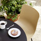 Vitra HAL RE Tube Chair — lifestyle, terrace, with Vitra Belleville Bistro Table