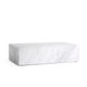 Audo Plinth Low Table in Carrara Marble — packshot