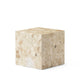 Audo Plinth Cubic Table in Kunis Breccia Stone — packshot