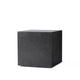 Audo Plinth Cubic Table in Nero Marquina Marble — packshot