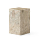 Audo Plinth Tall in Kunis Breccia Stone — packshot