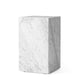 Audo Plinth Tall in Carrara Marble — packshot
