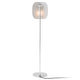 Audo Wing Floor Lamp in Polished Aluminium — packshot, detail