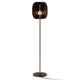 Audo Wing Floor Lamp in Brown Bronzed Aluminium — packshot, detail