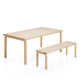 Artek 168B Bench with Aalto Table 83 — studio