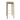 Audo Passage Bar Stool in Natural Oak, Stainless Steel Foot Ring — packshot, detail