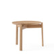 Audo Passage Lounge Table D50cm in Natural Oak — packshot