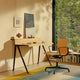 Vitra Courier Desk with Aluminium Chair — lifestyle