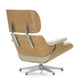 Vitra Eames Lounge Chair in Chestnut Natural — packshot, detail
