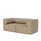 Audo Eave Modular Sofa 96 2 Seater Configuration 1 in Bouclé 02 — packshot