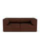 udo Eave Modular Sofa 96 2 Seater Configuration 1 in Bouclé 08 — packshot