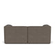 Audo Eave Modular Sofa 96 2 Seater Configuration 1 in Bouclé 16 — packshot, detail