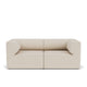 Audo Eave Modular Sofa 96 2 Seater Configuration 1 in Moss 018 — packshot
