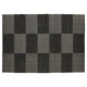 Check Rug Large Check 240×170cm in Black — packshot