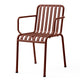 HAY Palissade Armchair in Iron Red — packshot