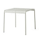 HAY Palissade Outdoor Dining Table Square in Sky Grey — packshot
