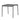 Hay Palissade Outdoor Dining Table Square