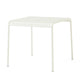 HAY Palissade Outdoor Dining Table Square in Cream White — packshot