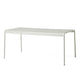 HAY Palissade Outdoor Dining Table Rectangular in Sky Grey — packshot