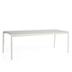 HAY Palissade Outdoor Dining Table Rectangular 220cm in Sky Grey — packshot