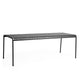 HAY Palissade Outdoor Dining Table Rectangular 220cm in Anthracite — packshot