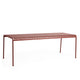 HAY Palissade Outdoor Dining Table Rectangular 220cm in Iron Red — packshot
