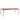 HAY Palissade Outdoor Dining Table Rectangular 220cm in Iron Red — packshot