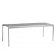 HAY Palissade Outdoor Dining Table Rectangular 220cm in Hot Galvanised — packshot
