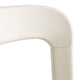 HAY Rey Dining Chair in Cream White WB Lacquered Beech — packshot, detail