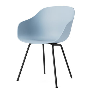 Hay AAC 226 About A Chair Black Powder Coated Steel Base Slate Blue Shell
