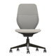 Vitra ACX Mesh Office Chair in Cream White/Stone Grey, Deep Black frame — packshot
