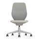 Vitra ACX Mesh Office Chair in Cream White/Stone Grey, Soft Grey frame — packshot