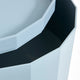 HAY Facet Cabinet 101 in Misty Blue — packshot, detail