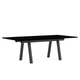 HAY Boa Conference Table 220 × 110cm in Black Laminate / Charcoal — packshot