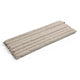 HAY Traverse Lounge Bench Quilted Seat Cushion in Beige Sand — packshot
