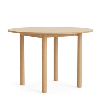 Hay Annex Round Dining Table Wood Base