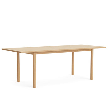 Hay Annex Overhang Dining Table Wood Base