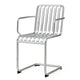 HAY Palissade Cantilever Armchair in Hot Galvanised Steel — packshot
