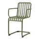 HAY Palissade Cantilever Armchair in Olive Green — packshot