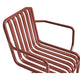 HAY Palissade Cantilever Armchair in Iron Red — packshot, detail