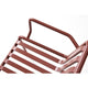 HAY Palissade Cantilever Armchair in Iron Red — packshot, detail