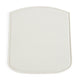 HAY Deville Chair & Armchair Seat Pad in Cream White — packshot