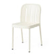 HAY Deville Outdoor Dining Chair in Cream White — packshot