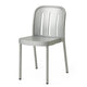 HAY Deville Outdoor Dining Chair in Silver Grey — packshot