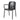 HAY Deville Outdoor Dining Armchair in Anthracite — packshot