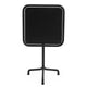 HAY Deville Square Tilt-Top Dining Table in Anthracite — packshot, tilting top